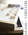 Morobuta rice cakes with a mallet 118621286