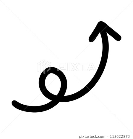 hand drawn arrow hand drawn arrow 118622873