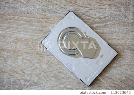 Close-up of a hard disk 118623643