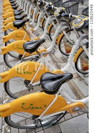 Taiwan's bicycle sharing service "YouBike" 118625448