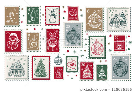 christmas, greeting, vector 118626196