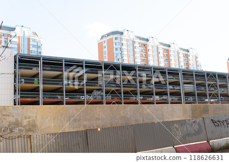background park white parkade garage postmodern architecture modern multi lot parking paid ramp background park white parkade garage postmodern architecture modern multi lot parking paid ramp 118626631