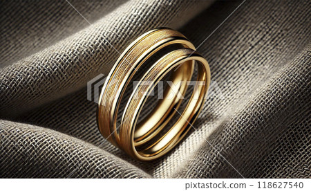 Precious metal gold ring 118627540