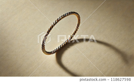 Precious metals: gold bracelets 118627598