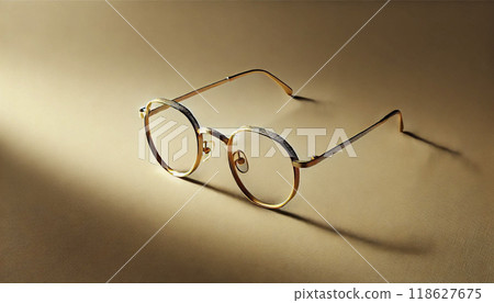 Precious metals: Gold glasses 118627675