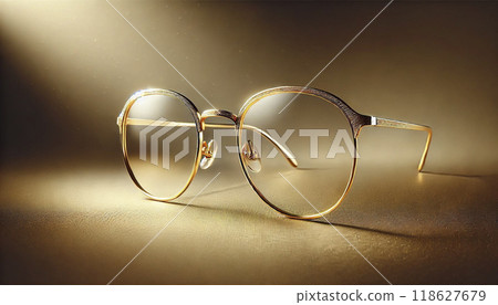 Precious metals: Gold glasses 118627679