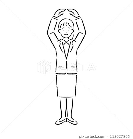 穿西裝的女人表達正確答案_黑白 穿西裝的女人表達正確答案_黑白 118627865