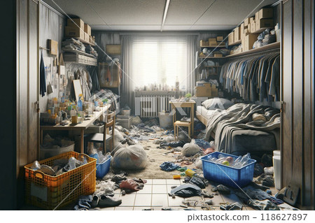 All-you-can-distribute room (remains collection / garbage mansion) 118627897