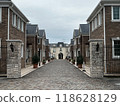 A quiet European-style residential area 118628129