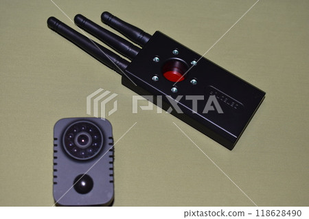 竊聽攝影機偵測器小型攝影機安防 竊聽攝影機偵測器小型攝影機安防 118628490