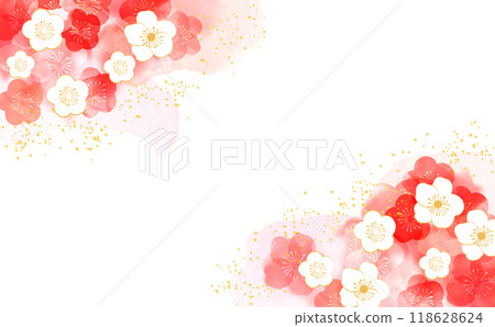 Japanese style pattern Japanese style background illustration Japanese style pattern Japanese style background illustration 118628624