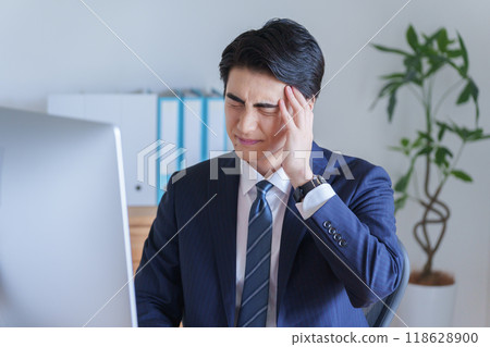 頭痛的商人 頭痛的商人 118628900