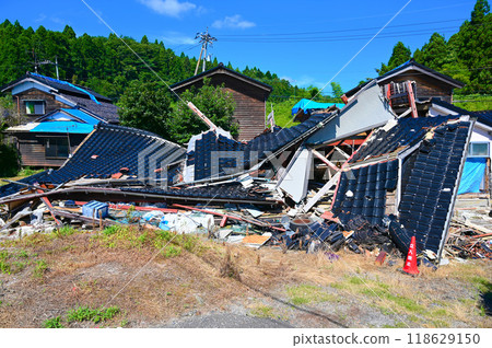 能登半島地震 穴水町震後房屋受損 能登半島地震 穴水町震後房屋受損 118629150