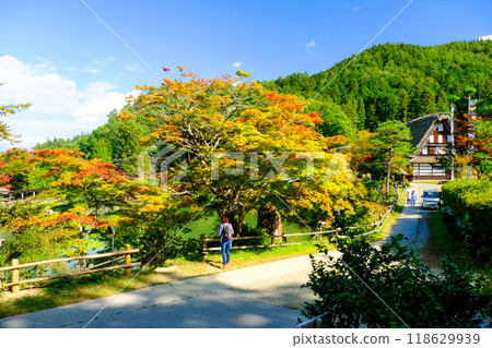 秋天的高山村 118629939