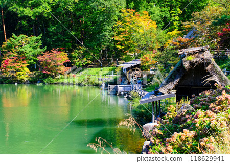 Pond and watermill 118629941