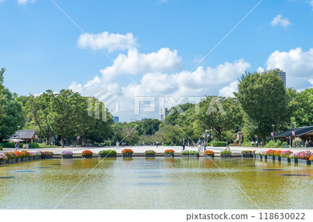 東京上野恩賜公園的噴泉廣場 東京上野恩賜公園的噴泉廣場 118630022