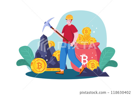 Cryptocurrency Mining 118630402