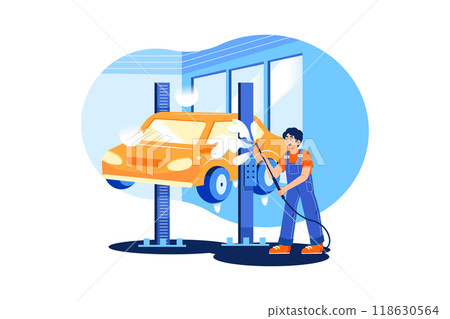 Underbody Car Wash 118630564