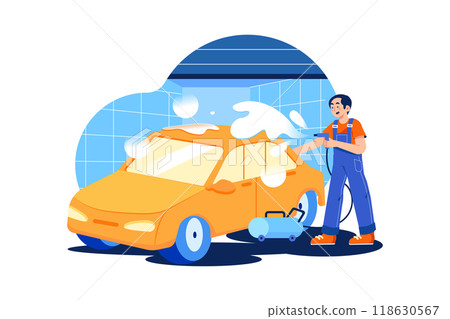 Touchless Car Wash Touchless Car Wash 118630567