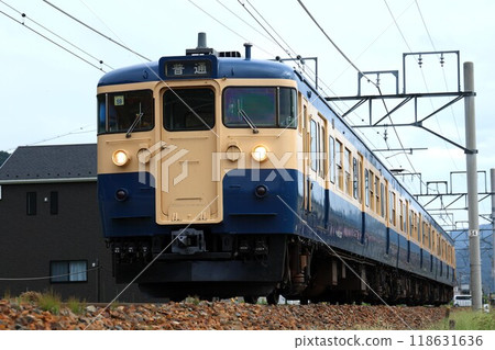 [Shinano Railway] 115 Series 1000 - Yokosuka color - (Shinano Railway Line: Sakaki - Tokura) 118631636