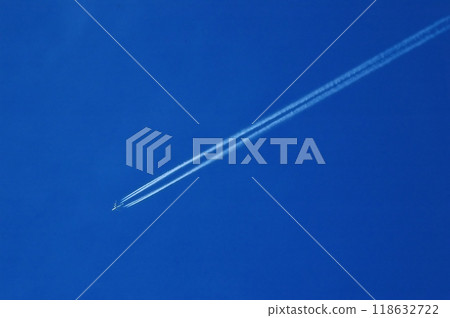 Beautiful blue sky and clouds background 118632722