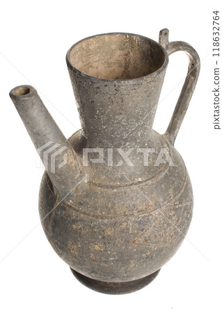 Antique metal jug, pot, jar Antique metal jug, pot, jar 118632764