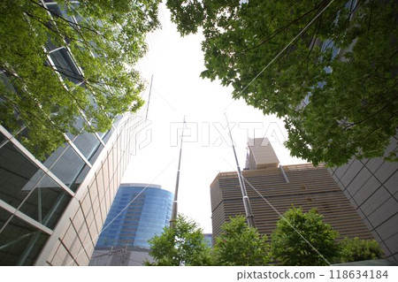 與建築物的風景 118634184