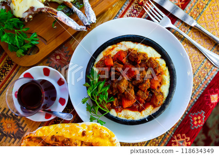 Turkish Food Hunkar Begendi Turkish Food Hunkar Begendi 118634349