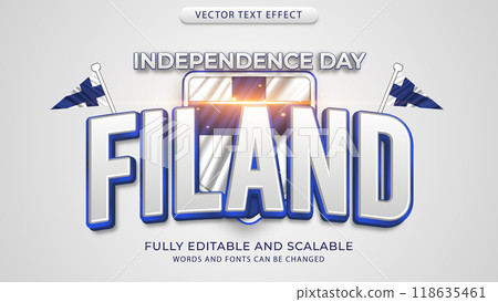 Editable text effects with the theme of independence day of world countries Editable text effects with the theme of independence day of world countries 118635461