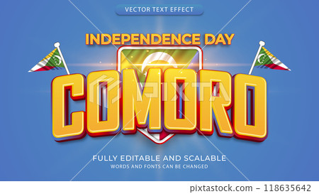 Editable text effects with the theme of independence day of world countries Editable text effects with the theme of independence day of world countries 118635642
