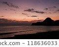 A sunset 118636033