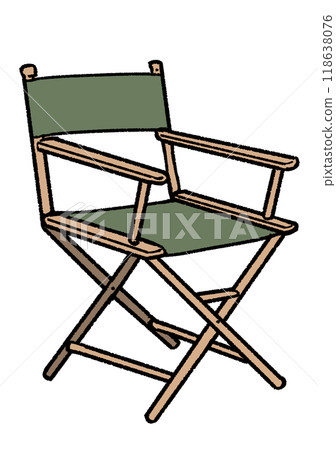 導演椅（綠色） 118638076