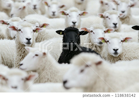 Black Sheep Among White Flock 118638142