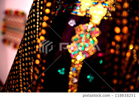 Traditional clothing of Oman in the Middle East 118638251