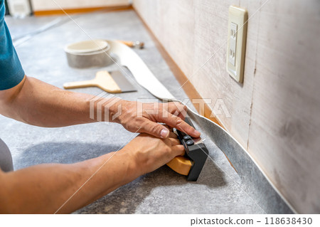 裝修DIY地板墊地板施工CF切割機 118638430