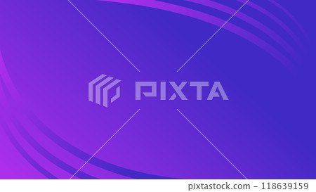 美麗的弧形漸層背景壁紙框（紫色） 118639159