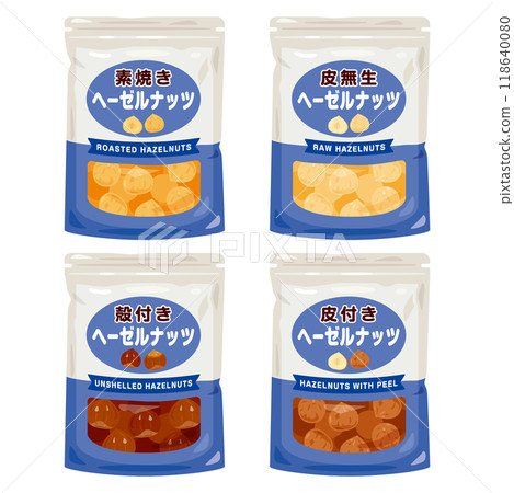 Bag of hazelnuts 118640080