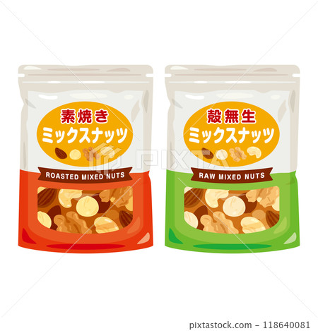Bag of mixed nuts Bag of mixed nuts 118640081