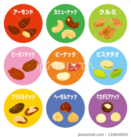 各種堅果日本一套 118640083