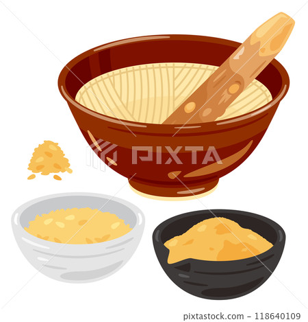 砂漿和芝麻套裝 118640109