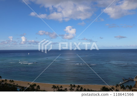Beach 2 from Hilton Hawaiian Village 118641566