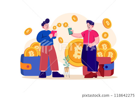 Crypto Transaction Crypto Transaction 118642275