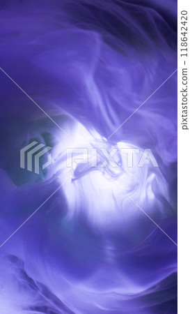 Mist swirl. Blur smoke. Defocused purple color vapor floating acrylic paint water blend twirl flow abstract art background. Mist swirl. Blur smoke. Defocused purple color vapor floating acrylic paint water blend twirl flow abstract art background. 118642420