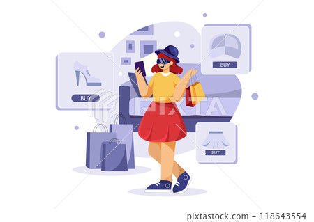 Shopping Using Virtual Technology Shopping Using Virtual Technology 118643554