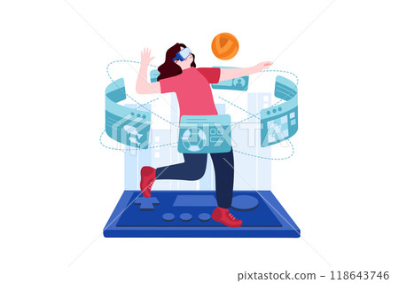VR Gaming Technology VR Gaming Technology 118643746