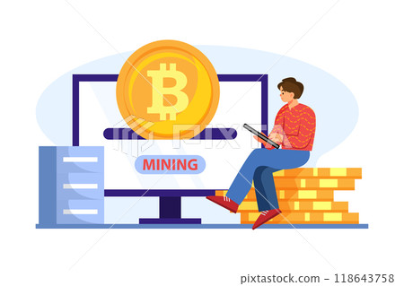 Cryptocurrency Mining 118643758