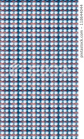 Geometric motif of red blue circles texture in dynamic composition art illustration abstract background. Geometric motif of red blue circles texture in dynamic composition art illustration abstract background. 118644044
