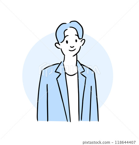 Young smiling businessman Young smiling businessman 118644407