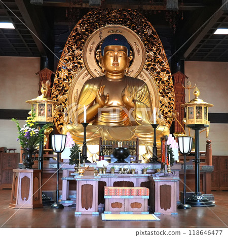 中尊寺_正殿釋迦牟尼如來坐像 118646477