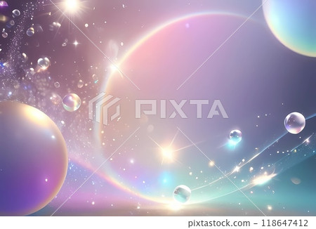 Luxurious mother-of-pearl motif, gold and glitter wedding background texture wallpaper 118647412